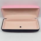 Kate Spade Pink Green Clamshell Eyeglasses Sunglasses Hard Case Cloth Medium