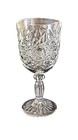 Libbey Hobstar 12oz Stemmed Water Or Wine Glass Goblets Set Of 4