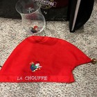 La Chouffe Beer 33cl Glass   Hat Brassiere D   achouffe Red Gnome Cap With Bell