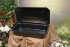 Newnak s Small 18  Economy Pet Casket Black