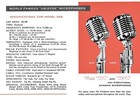 Vintage 1953 Shure 55s Dynamic Cardioid Microphone W Accessories Elvis 556s 55sw