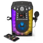 The Singing Machine Bluetooth Cd g Karaoke System Sml633  Black  distressed Pkg
