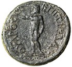 Vespasian Ae24 Of Cotiaeum  Phrygia  left Portrait   Zeus  Rare