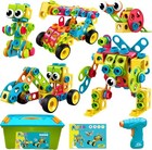 Nxone 195 Pcs Educational Stem Toys For Boys Girls   Construction Building Block