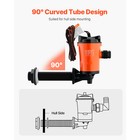 Livewell Pump For Boat 12v 800 Gph 90   Livewell Aerator Pump Baitwell Pump