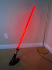 Star Wars Galaxy s Edge Darth Vader Legacy Lightsaber Set Hilt Blade Stand Works