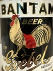 Goebel Bantam Beer Black Label 8oz Flat Top Beer Can Goebel Brewing Co  Detroit