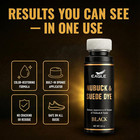 Nubuck   Suede Dye Black With Applicator   3-way Suede Brush - Suede Color Resto