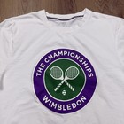 Wimbledon Shirt Mens Large White Tennis T-shirt Tee The Championships Official