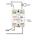 Ssr Solid State Contactor 40amp  120vac Coil   1 Pole  40a  240v  480v  Heatsink