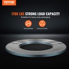 Vevor Packaging Steel Strapping Roll 3 4  X 0 02  X 1640  Banding Strap 1700 Lbs
