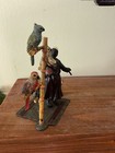 Austrian Bronze Parrot Trainer  Perfect Condition    so Detailed 