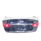 2016 2017 Infiniti Q50 Oem Black Trunk Lid With Camera Taillights Hinges 