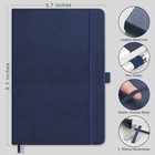 Bullet Dotted Journal Notebook  192 Pages  A5 Medium Size  5 7   X 8 3     Leath
