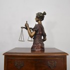 Lady Justice Bust Statue Themis Gift For Judge