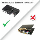 Rfid Blocking Credit Card Holder Metal Wallet Men Travel Wallet Thin Minimalist