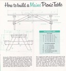 1970 s Maine Roadside Rest Areas Guide Brochure