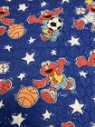 Vintage Elmo Sesame Street Sports Baseball Basketball Soccer Baby Crib Blanket