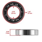 Caltric Caged Camshaft Bearing For Honda Crf150r 2007-2009 2012-2026