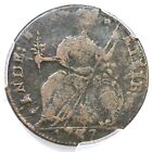 1787 M 33 9-s 2 R-2 Pcgs Vf Details Db Left Connecticut Colonial Copper Coin