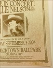 Bob Dylan Willie Nelson 2004 Original Signed Oklahoma City Concert Poster