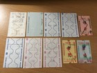 Vintage Atlantic City Horse Racing Tote Betting Ticket Lot Of 10 Assorted Colors