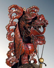 Fabulous Chinese Carved Dragon Gong 19th Century