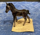 Vintage Retired Hagen Renaker Thoroughbred Foal Horse 2 1 4    Mini Figurine