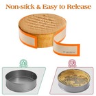 Silicone Baking Mat For Springform Pan prevent Cake 32 28 X 2 76 In  Orange