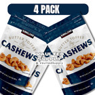 4 Packs Kirkland Signature Butter Toffee Cashews 24 Oz Each   96 Oz  6 Lbs 