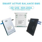 Jk Smart Bms 8s-24s 40a-200a Lifepo4 Li-ion 0 4a-2a Active Balance With Bt Rs485