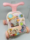 3-in-1 Baby Walker Activity Center Toddler Learning To Walk Play Station Girls