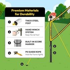 A11n Outdoor Badminton Set   Includes Anti-sag Net  4 Rackets   2 Shuttlecocks