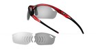 Tifosi Veloce In Crystal Red With Smoke Fototec Lenses  1040309834