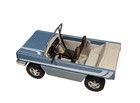 Vintage Lundby Dollhouse Convertible Car Blue Lun 001 1 18 Scale Sweden   