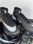 Nike Air Zoom Mercurial Superfly Men   s Soccer Cleats Black silver High Top