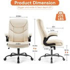 Computer Gaming Chair  Ergonomic High Back Heavy Duty Task Desk Office Chairs   