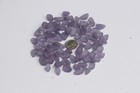Sea Beach Glass 20 Pieces Purple Lots Bulk Jewelry Use