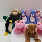 Vtg Ty Lot 11 Plush Toys Stuffed Animal 7 Beanie Babies   4 Ty 1993 Collection