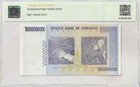 Tqg - Zimbabwe 10 Billion Dollar  Aa 2008  P-82  65 Epq Gem - Uncirculated
