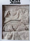 Dkny 5 Piece Baby Gift Set Age 3-6 Months Oatmeal Marl New In Gift Box Free P p 