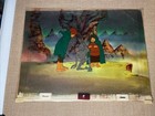 Lord Of The Rings Original Animation Cel Production Background 70   s Tolkien I22