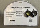 Truglo 4x32 Trajectory Compensating Reticle Crossbow Scope With Rings New