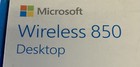 Microsoft Wireless 850 Desktop Wireless Keyboard And Mouse Combo Py9-00001  b7a 