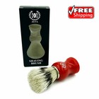 Brand New Boar Bristle Shaving Brush For Men Shave Thick Lathering With Stand