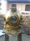Nautical Scuba Sca Diving Divers Helmet  U s Navy Mark V Deep Sea Marine Replica