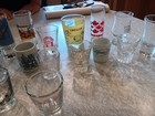 Lot Of 21 Souvenir Vintage Shot Glasses