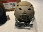 Ops-core Fast Carbon Helmet System Xlarge Tan Vented Lux Liner With Occ Dial