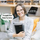Daily Planner 2025-2026 Weekly   Monthly Planner From Jul 2025-dec 2026 18 Month