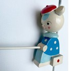 Fairytale Mobile For Baby Crib Vintage Hand Painted By Irmi- Needs Some Repair